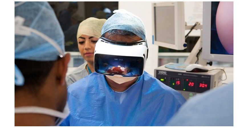 Primera cirujía con realidad virtual